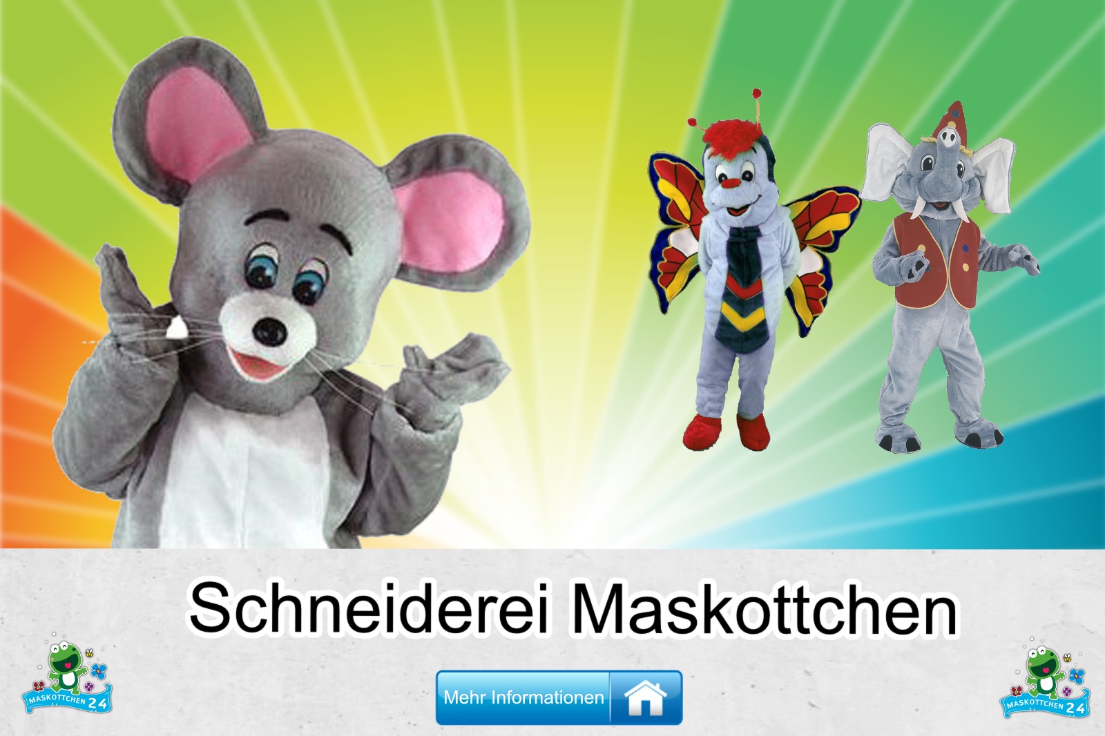 Schneiderei-Kostueme-Maskottchen-Karneval-Produktion-Firma-Bau